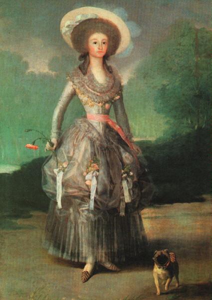 Francisco de Goya Marquesa de Pontejos oil painting picture